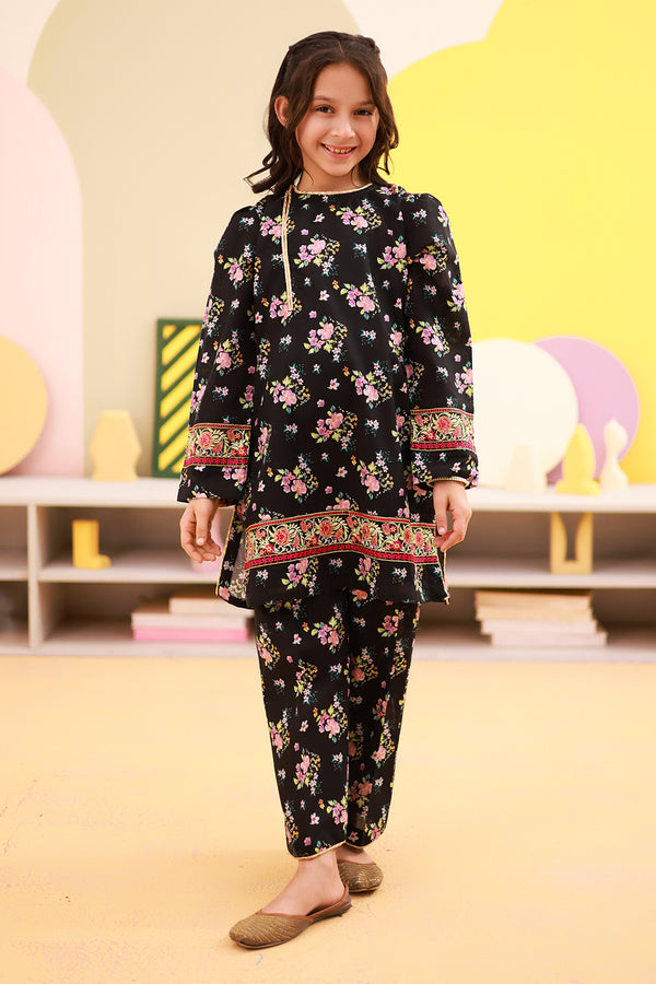Embroidered Kurta Trouser - 2471