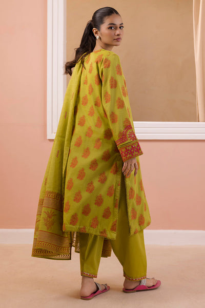 Embroidered Kurta Dupatta Trouser - 1251