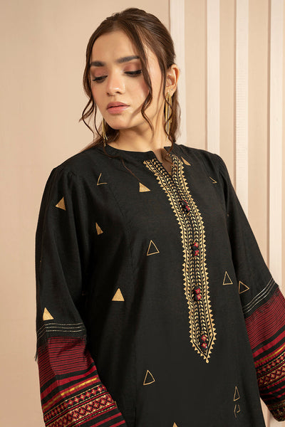 Embroidered Kurta Trouser - 3324