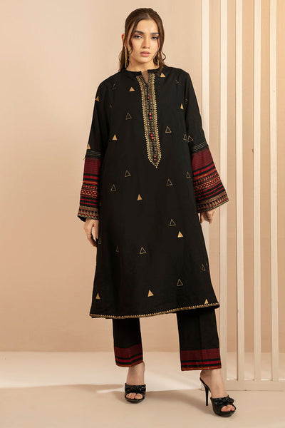 Embroidered Kurta Trouser - 3324