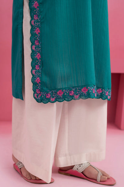 Embroidered Kurta - 2143