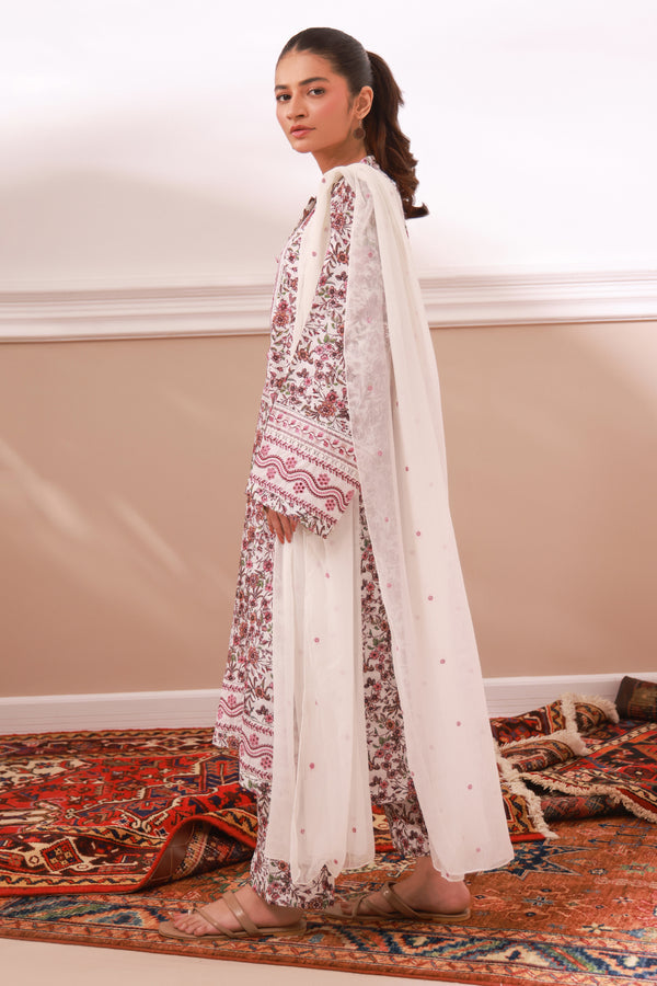 Embroidered Kurta Trouser -