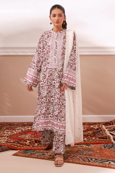 Embroidered Kurta Trouser -