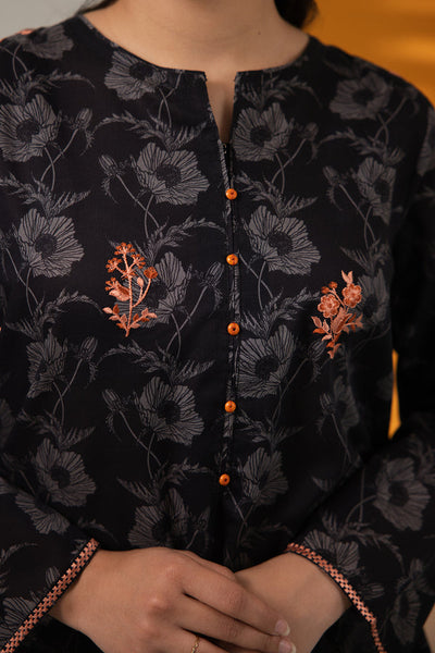 Embroidered Kurta - 1411
