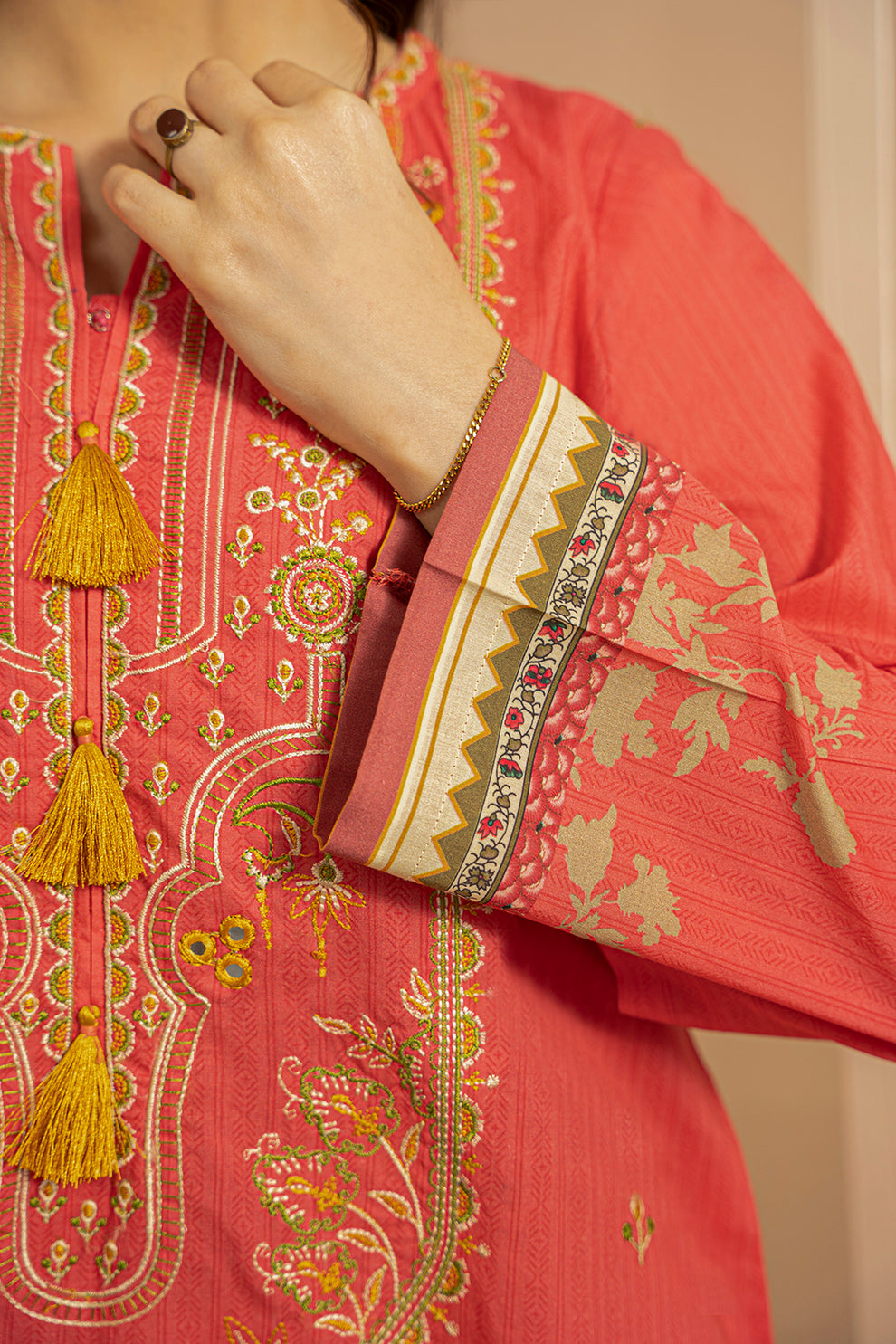 Embroidered Kurta