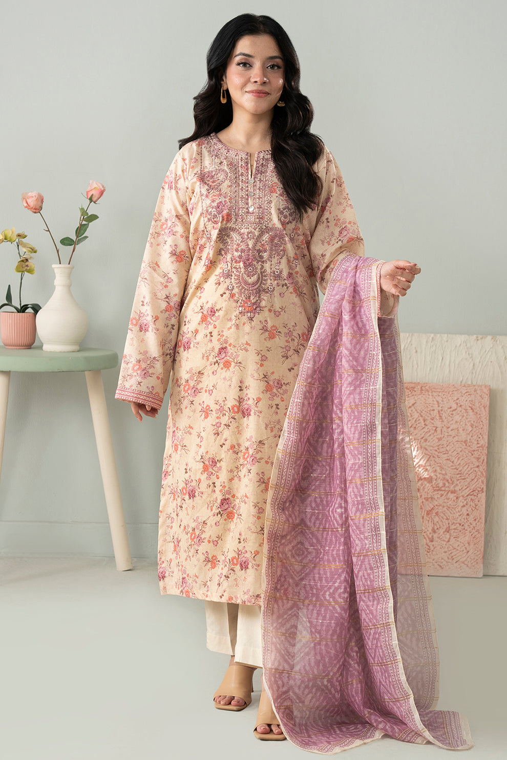 Embroidered Kurta